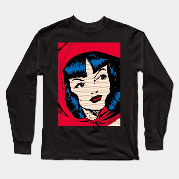 Phantom Lady 18 Long Sleeve T-Shirt by Vintage Comics